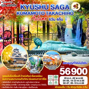 KYUSHU SAGA KUMAMOTO TAKACHIHO AUTUMN 6D 4N BY [TG]