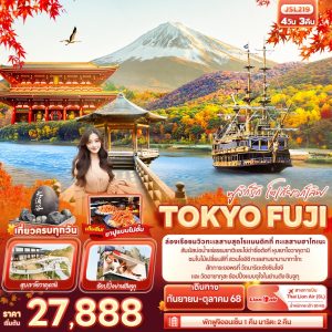 ฟูจิก็รัก โตเกียวก็เลิฟ TOKYO FUJI 4วัน 3คืน BY [SL]