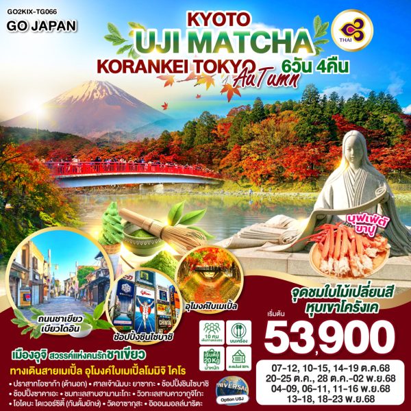 KYOTO UJI MATCHA KORANKEI TOKYO AUTUMN 6D 4N BY [TG]