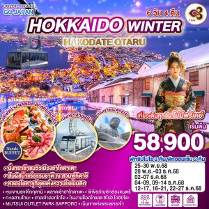 HOKKAIDO WINTER HAKODATE OTARU 6D 4N BY [TG]