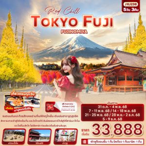 Red Chill TOKYO FUJI FUJINOMIYA 5วัน 3คืน