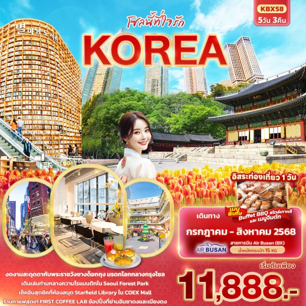 โซลนี้ที่ใจรัก KOREA 5วัน 3คืน