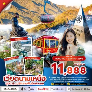 ซุปตาร์...เปย์ความฟินอินฮานอย 4 วัน 3 คืน BY (SL)
