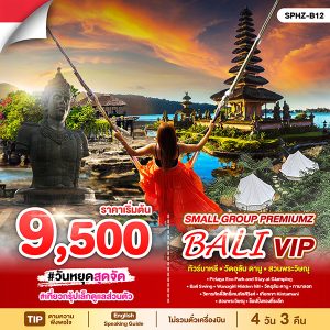 Small Group Premiumz Bali VIP-4D3N (TG)