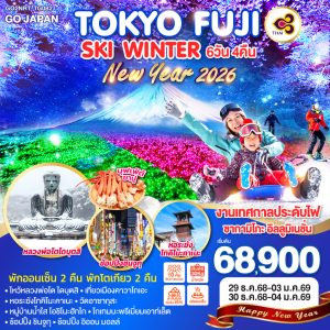 TOKYO FUJI SKI WINTER NEW YEAR 6D 4N BY [TG]