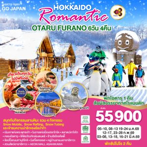 HOKKAIDO ROMANTIC OTARU FURANO 6D 4N BY [TG]